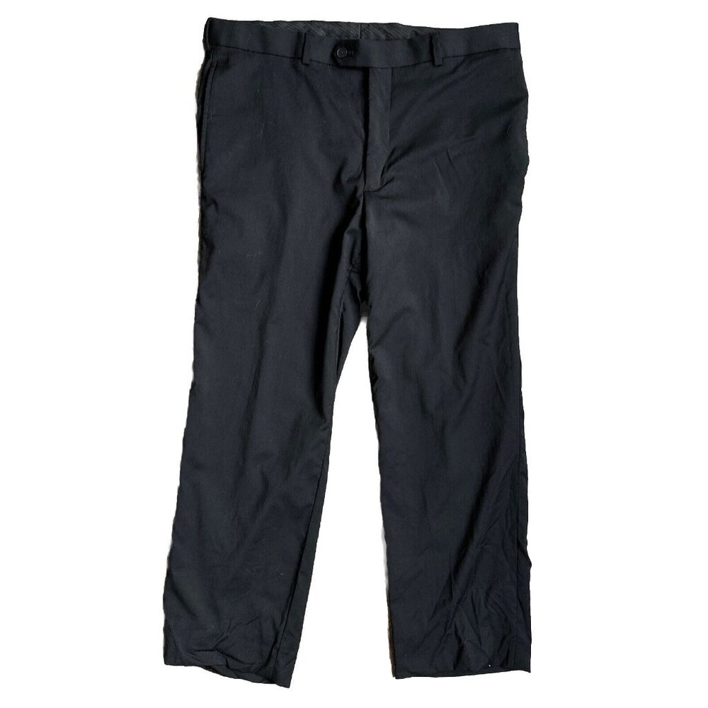 Awareness Kenneth Cole Suit Pants Mens‎ Size 34 Black Pockets Wedding Work
